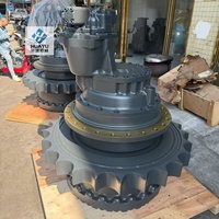 21T-27-00400  21T2700400  Moteur de translation et ensemble d'engrenages de fin de course, compatible avec les excavatrices PC1250-8, PC2000-6 et PC2000-8.