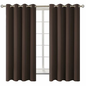 Aodu Europäischer Leinen-Look Matte 3-Lagige Verdunkelungsvorhänge Wärmeisolierende Ösenvorhänge Großhandel Fabrik - Product Image 4