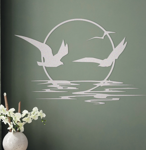 Di alta qualità moderno uccello nero taglio Laser in ferro da parete Art decoro con motivo Still Life appendere piastre di parete in metallo - Product Image 2