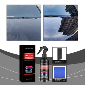 Spray <span class=keywords><strong>de</strong></span> revêtement automobile professionnel 120ml à base d'huile <span class=keywords><strong>de</strong></span> silicone méthyle PMMA – Restaure la brillance, élimine les taches tenaces, protège la peinture - Product Image 2