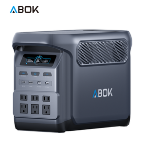 ABOK Portable Power Station 300W 1800W 2000W 3000W 5000W Outdoor Lithium Battery Inverter All in One <b>Solar</b> <b>Generator</b> - Product Image 1