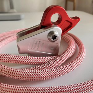 Dispositivo Anticaídas con Agarre <span class=keywords><strong>de</strong></span> <span class=keywords><strong>Cuerda</strong></span>, Cordón <span class=keywords><strong>de</strong></span> Posicionamiento, Protector <span class=keywords><strong>de</strong></span> Caídas para Trabajos Aéreos y Escalada, Descensor Auto-Frenante - Product Image 2