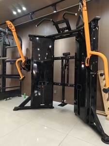 Máquina Multifuncional de Gimnasio Comercial HuaVigor Estilo Pulpo, 8 en 1, de Acero al Carbono, <span class=keywords><strong>con</strong></span> Cable Cruzado, Barra de Dominadas, para Ejercicio de Cuerpo Completo - Product Image 6