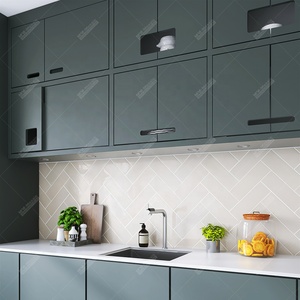Carreaux de céramique modernes <span class=keywords><strong>Metro</strong></span> 100x300mm, brillants et émaillés, bleu foncé, pour crédence de cuisine, mur de salle de bain, hôtel, restaurant, bar - Product Image 6