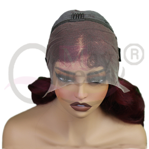 MayQueen 13*4 HD Perruque frontale en dentelle Perruque cheveux humains Long <span class=keywords><strong>Boby</strong></span> Wave Perruque transparente en dentelle suisse pour les femmes noires Vendeurs de cheveux brésiliens - Product Image 4
