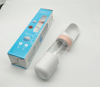 Comedouro – Distributeur de nourriture en plastique pour animaux de compagnie Duplo 2 pots madère pour chien et Chat