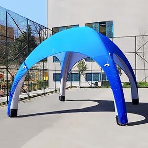 Tente d'<span class=keywords><strong>exposition</strong></span> avec logo gonflable OEM Conception à quatre pattes en TPU pour les activités de plein air Cabine pop-up étanche avec impression de logo personnalisée - Product Image 1