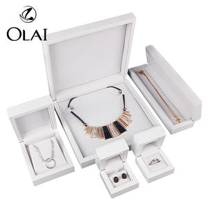 Низкий минимальный заказ, оптовая продажа, глянцевые черные серебряные кольца, набор ювелирных изделий, упаковочная коробка, роскошные деревянные коробки для ювелирных изделий - Product Image 5