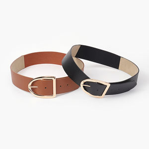 Vente en gros OEM de ceinture de créateur de luxe élégante pour femmes corset personnalisé grande taille pour femmes boucle en alliage de cuir de luxe fabriqué au Cambodge - Product Image 3