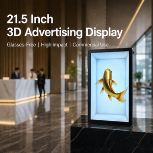 จอแสดงผลโฆษณาดิจิทัล LCD 3 มิติแบบมองเห็นได้ด้วยตาเปล่า ขนาด 21.5 นิ้ว ความละเอียด 1080*1920 FHD สำหรับเชิงพาณิชย์ รองรับ SDK - Product Image 2