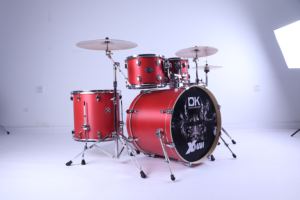 Azz-Juego de tambor de buena calidad, instrumento musical profesional, Carcasa de madera de álamo, acústico, 5 uds. - Product Image 2