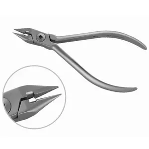 Orthodontic Light Wire Plier, Dental plier With Cutter , Wire Looping plier for dental instruments