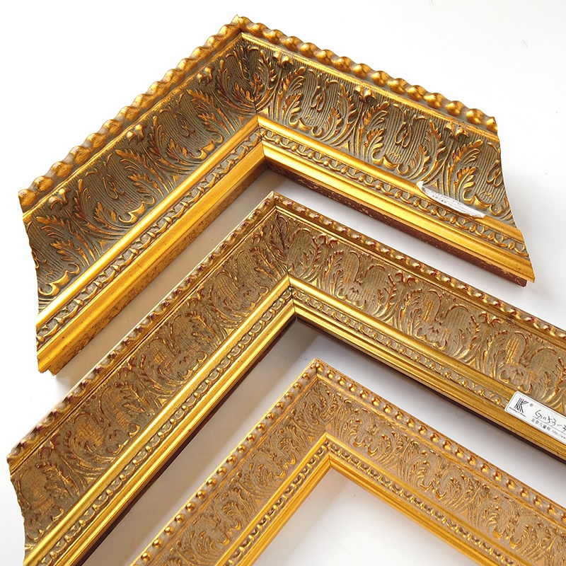 Custom Antique Classic A2 A3 A4 11x14 20x24 Vintage Wholesale Wooden Frame Moulding Gold Wood Oil Painting Frames