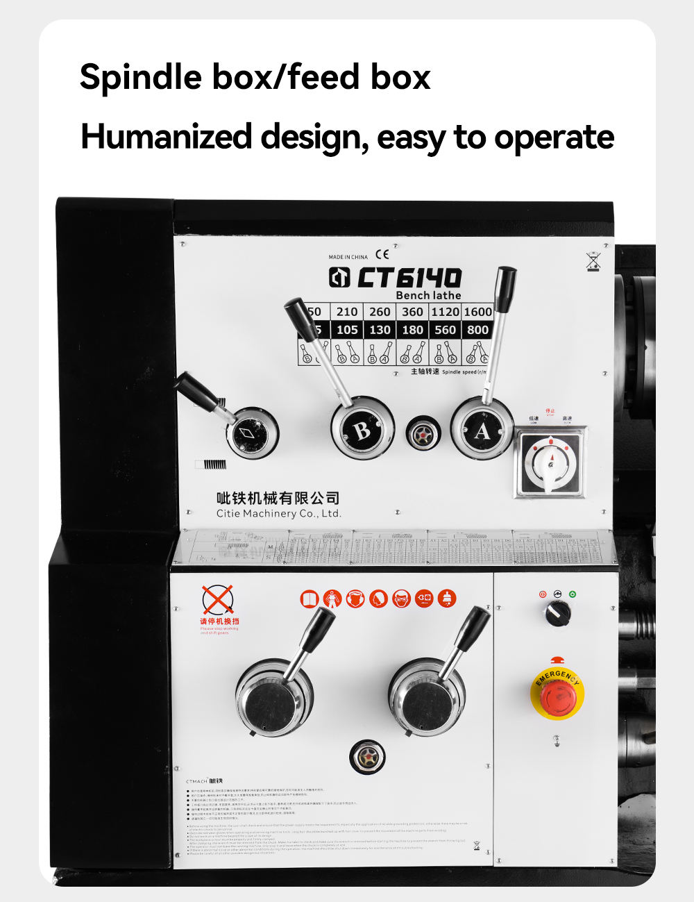 CT6140 Lathe Machine for Precision Machining 48mm Spindle Bore 400mm Swing|  Alibaba.com