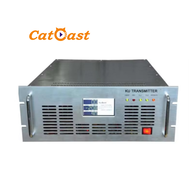 Catcast KU Band BUC MVDS Wireless TV Omnidirectional Transmission System DVB S2 Digital Transmitter Metal IP 5-Year Warranty