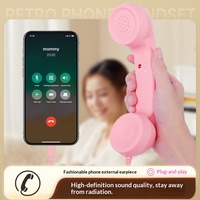 Pasokan Langsung Pabrik Headset Kabel Tipe-C In-Line Retro untuk Ponsel Model XSL-569 Tahan Air