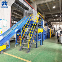 Ligne de recyclage de films et sacs en plastique rigide (PP, PE, HDPE, LDPE) à haute efficacité