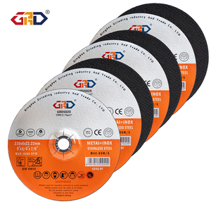 Disque <span class=keywords><strong>de</strong></span> meulage angulaire personnalisé en aluminium dépressé, liant résine, 80 m/s, extra fin, GRD T27, pour la coupe, le polissage, l'ébavurage, 6 mm - Product Image 2