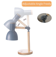 Lampe de table design moderne lampe de bureau flexible multifonctionnelle à 360 degrés mini veilleuse de lecture