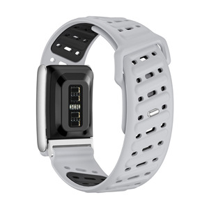 Correa de Reloj de Silicona de Doble Color para Whoop 5.0 Standard/MG - Product Image 3