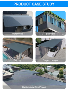 Maison préfabriquée personnalisée en panneaux sandwich en alliage d'aluminium moderne, pour chambre froide, entrepôt, atelier, hôtel, villa, extérieur, thermique - Product Image 4
