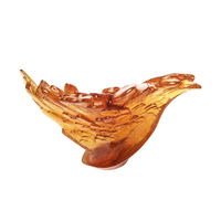 ArtFamily – Nouveauté : Décoration artisanale en verre et cristal moulé, style artistique populaire, pour Halloween, Noël et la Saint-Valentin