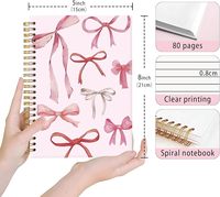 Carnet A5 en cuir à spirale thermique métallique dorée, couverture personnalisée avec dorure à chaud, idéal pour cadeau d'affaires haut de gamme