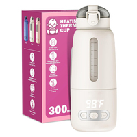 Chauffe-biberon intelligent 13500 mAh, grande batterie, pasteurisation, USB sans fil, 80W, portable, pour biberons en verre