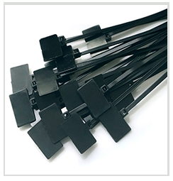 100 पीसी स्व-लॉकिंग नायलॉन केबल संबंधों के लिए पावर मार्किंग लेबल और लेखन-ऑन टैग तार जिप - Product Image 6