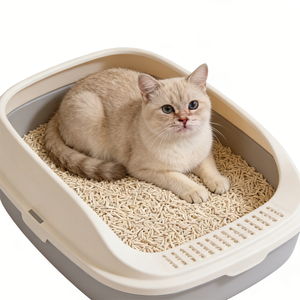 Bac à litière pour chat DongnaiPETS écologique, à agglomération rapide, hautement absorbant, charbon actif, jetable, sans poussière, contrôle des odeurs - Product Image 1