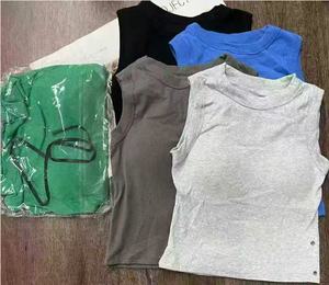 1905 # Design Sense Niche Cordón Chaleco con tirantes en forma de I Spice Girl <span class=keywords><strong>Push</strong></span>-<span class=keywords><strong>up</strong></span> Wire Free Nuevo Top sin mangas usado en el interior - Product Image 1