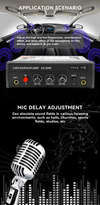 Amplificateur de remix de <span class=keywords><strong>voiture</strong></span> monté sur bus 4*50W 8 Ohm/4 canaux et 4 Ohm 4 canaux - Product Image 6