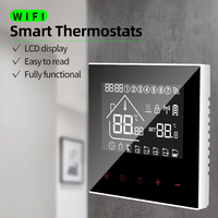 Nouveautés Thermostat de chauffage au sol intelligent WIFI Contrôleur de température numérique Thermostats de chauffage électriques pour le chauffage de la maison