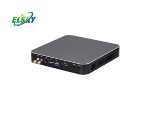 Máy tính mini không quạt ELSKY công nghiệp, chip Intel J4125/J5040 lõi tứ, hỗ trợ hiển thị kép 4K <span class=keywords><strong>HDMI</strong></span> DP, hệ điều hành Win10 tích hợp, thiết kế nhỏ gọn - Product Image 1