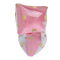 Pratique tactile Perception gonflable bras de natation cercle flotteur corps chaîne anneau de natation flotteurs d'eau jouets Opp sac tigre enfant 100 pièces