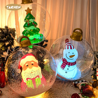 YACHEN Adorno Navideño Inflable con Luces LED, Santa Claus, Muñeco de Nieve, Árbol de Navidad, Decoración Inflable para Navidad, Exterior e Interior