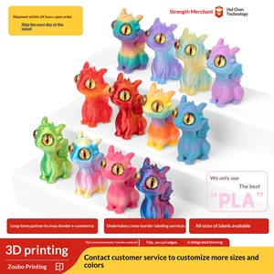 Impresión 3D, Mini Huevo de Dragón Abrible y Cerrable, Dragón Volador, Set de Bebés Dragón, Decoración de Escritorio, Figura, Modelo, Regalo, Juguete, Venta al Por Mayor - Product Image 3