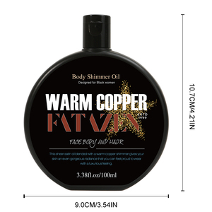 Venta al por mayor Summer Body Drench Quick Tan Gradual Shimmer Oill Dark Solarium Gradual Sunless Body Tanning Oil Etiqueta Privada - Product Image 6