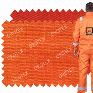 Inherent FR Flame Retardant Fabric Aramid Viscose Ripstop Fire Resistant Fabric