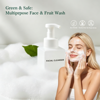 Nettoyant Visage Effervescent Auto-Moussant Instantané pour un Nettoyage Profond des Pores, à Base d'Acides Aminés, Marque Privée