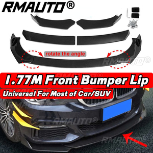 4Pcs Universal Front Bumper Lip Carbon Fiber <b>Splitter</b> Diffuser Body Kit for KIA for Subaru for Honda for Toyota for BMW for Benz - Product Image 5