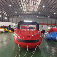 Bateau gonflable tractable pour sports nautiques, voiture aquatique gonflable pour jet ski
