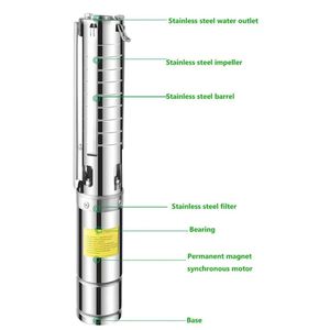 3 Inches Solar Water <b>Pump</b> for Agriculture Irrigation Deep Well Solar Water <b>Pump</b> <b>Submersible</b> <b>Pump</b> - Product Image 3