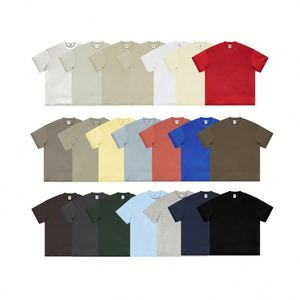 T-shirt unisexe d'été de haute qualité pour homme, logo personnalisé, 100 % coton, coupe classique, 300 g/m², sérigraphié, écologique, séchage rapide - Product Image 2