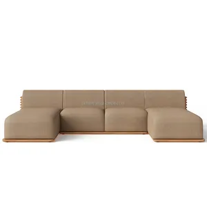 Nieuw Binnen Houten Teak Sofa Tuinmeubilair Luxe Meubels Teak Tuinmeubilair