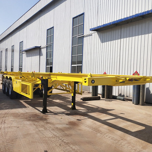 Châssis de remorque porte-conteneurs à trois essieux de 45 pieds, personnalisable, haute qualité, direct usine - Product Image 5