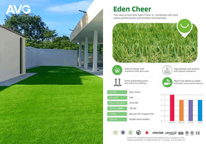 Gazon artificiel Eden Cyan 25 mm, super économique, pour <span class=keywords><strong>jardin</strong></span> extérieur, pelouse synthétique, gazon artificiel, tapis pas cher, prix <span class=keywords><strong>d</strong></span>'usine - Product Image 2