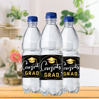 Etiqueta Personalizada de PVC, BOPP, PP para Botellas de Agua Mineral, Impresión de Serigrafía a Doble Cara, Hoja de Etiquetas Adhesivas para Agua Mineral y Refrescos