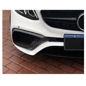 กรอบตกแต่งช่องลมคาร์บอนไฟเบอร์แท้สำหรับรถยนต์ W213 อุปกรณ์เสริมสำหรับ Benz E-Class W213 E63 AMG ฝาครอบกันชน - Product Image 3