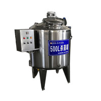100L 150L 200l 500L 1000L Frais lait pasteurisateur réservoir Miel Jus De Fruits Purée De Fruits Ketchup Yogourt machine De Pasteurisation Du Lait